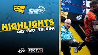 SEEDS BOOTED OUT! | Day Two Evening Highlights | 2022 European Darts Matchplay