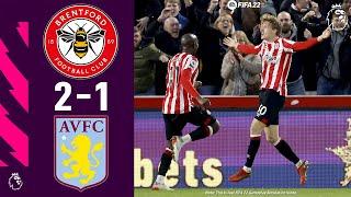 Brentford vs Aston Villa 2-1 | All Goals & Highlights | Premier League 2021/22 | Matchday 21