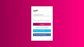 ANIMATED LOGIN FORM USING HTML CSS            | @kuyagep