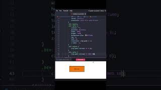 Button Fill Animation Effect using Html CSS | CSS Tutorial #shorts