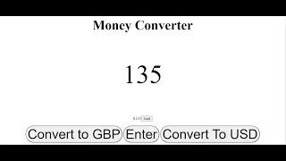 HTML Programming Tutorial EP:22 Money Converter Program (W/ JavaScript, CSS) | Joshua's Programming