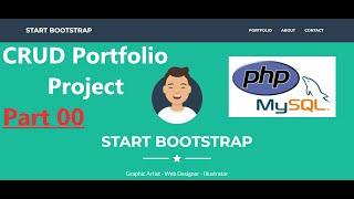 HTML CSS Bootstrap Template PHP CRUD MySQL Database 00 Introduction