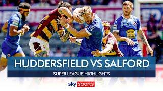 McGillvary DOUBLES up as Giants beat Red Devils ???? | Huddersfield vs Salford | Super League