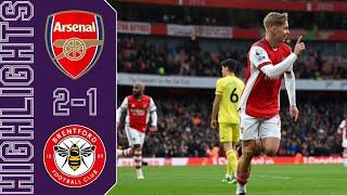 Arsenal vs Brentford 2-1 Highlights | Premier League - 2021/2022