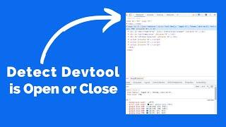 How to detect devtool is opened or closed