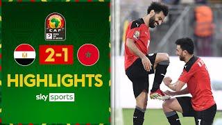 Salah scores & assists as Egypt progress to Semi-finals! ???? | Egypt 2-1 Morocco | AFCON Highlights