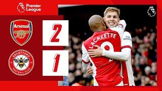 Arsenal vs Brentford 2-1 | All Goals & Highlights | Premier League 2021/22 | Matchday 26