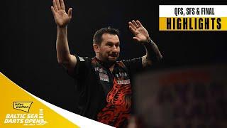 FIRST CHAMPION CROWNED! | QFs, SFs & Final Highlights | 2023 Baltic Sea Darts Open