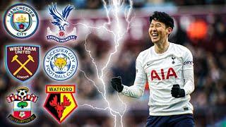 Son Heung Min The Owner Of These @Premier League  Clubs @The Emirates FA Cup