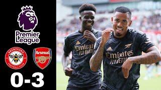 Arsenal vs Brentford (3-0) | Extended Highlight | Premier League Highlight | Pes 21 Gameplay