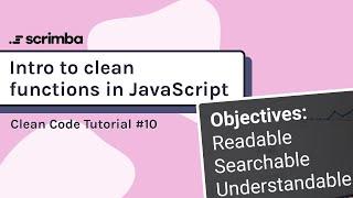 Clean Functions in JavaScript | Clean Code Tutorial