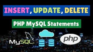 How to Insert Update and Delete Data in MySQL Database | Insert Data Using PHP mysqli