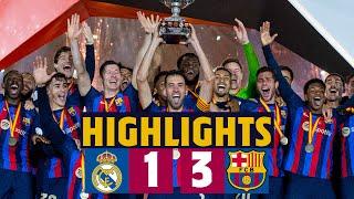 SUPER CHAMPIONS!! HIGHLIGHTS I MADRID 1-3 BARÇA | SPANISH SUPERCUP ????????????