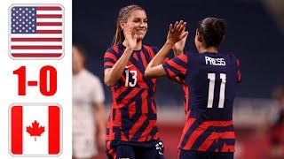 Estados Unidos W vs Canada W Highlights | CONCACAF Women Championship 2022 Final | 7.18.2022