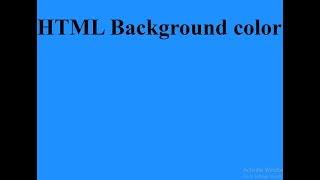 Background Color in HTML 5 || Html Background color || #shorts