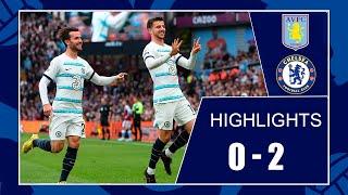 Aston Villa vs Chelsea 0-2 | Premier League Football | Match Highlights