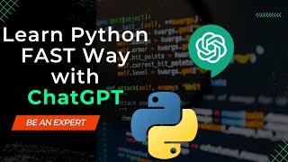 Learn Python Fast with ChatGPT: Tips and Tricks | Python Roadmap For Data Analysis