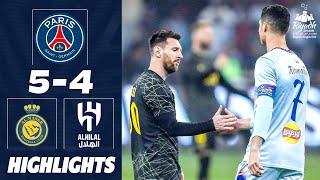 PSG 5-4 Riyadh All-Stars | RONALDO vs MESSI | All Goals & Extended Highlights | RIYADH SEASON CUP