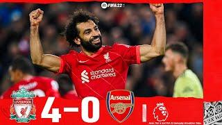 Liverpool vs Arsenal 4-0 | All Goals & Highlights | Premier League 2021/22 | Matchday 12