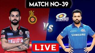 ????LIVE: Royal Challengers Bangalore vs Mumbai Indians | RCB vs MI Live Score & Commentary | IPL 20