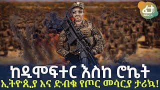 Ethiopia - ከዲሞፍተር እስከ ሮኬት | ኢትዮጲያ እና ድብቁ የጦር መሳርያ ታሪኳ!