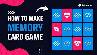 Memory Card Game JavaScript Project | HTML, CSS, JavaScript