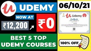 5 Udemy Free Online Courses Today | Free Udemy Coupon 2021