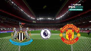 ???? Newcastle United vs Manchester United | Premier League 2022/23 | eFootball PES Gameplay