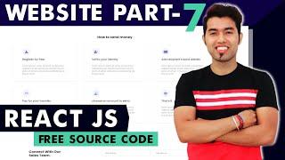 ???? React Firebase JS Website Tutorial In Hindi #7: Our Services Section Completed with API | 2021