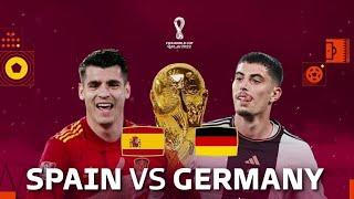 ???? Spain vs Germany | ⚽ FIFA WORLD CUP 2022 | PLS Realistic Simulation