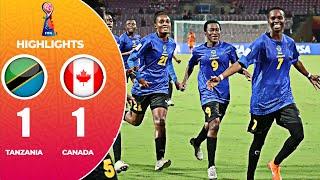 Tanzania vs Canada (1-1)  | U17 Women's World Cup - Extended Highlights and Goals