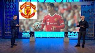 MOTD Pundits Technical Analysis of Cristiano Ronaldo | MANCHESTER UNITED vs NEWCASTLE 4-1