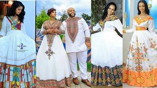 #habesha kemis #new style #new fashion #ethiopian cultural #dress new traditional #Haddiszematube