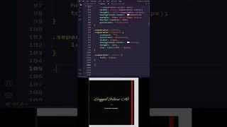 CSS Text Book Design Code html #shorts