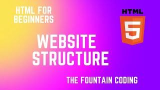 How to Make a Website Structure Using Html & Css | Website Design with Html & Css | Web Development