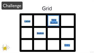 Tkinter Layout Managers_pack(), place() and grid() | 100 Days of Code: Complete Python Pro Bootcamp