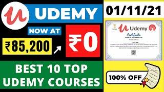 Udemy Free Online Courses Today | 1 Nov 2021 | Free Udemy Coupon 2021