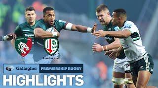 Leicester Tigers v London Irish - HIGHLIGHTS | Try-fest in Leicester | Gallagher Premiership 2022/23