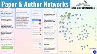 How to visualize paper and author networks using Research Rabbit