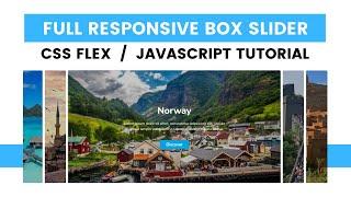 full Responsive Content Box Slider | CSS Slide Image zoom Effects with Text | Html , CSS Javascript