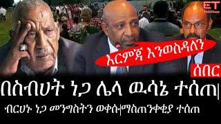 Ethiopia: ሰበር ዜና - የኢትዮታይምስ የዕለቱ ዜና |በስብሀት ነጋ ሌላ ዉሳኔ ተሰጠ|ብርሀኑ ነጋ መንግስትን ወቀሱ|እርምጃ እንወስዳለን|ማስጠንቀቂያ ተሰጠ