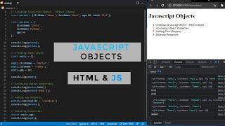 JavaScript Object | Vanilla JavaScript | JavaScript Tutorial for Beginners | Learn JavaScript