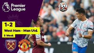 West Ham United 1-2 Manchester United Highlights | Premier League 2021-2022