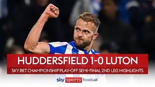 On the RHODES to Wembley! ???? | Huddersfield 1-0 Luton | EFL play-off semi-final highlights