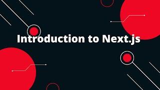 NextJs Tutorial for Beginners in Hindi #1 | Introduction to Next.js