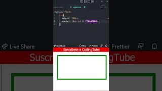 ???? Trucos SECRETOS de la propiedad BORDER CSS ???? - #shorts