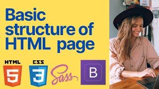 How to make basic structure of html - basic structure of html web page