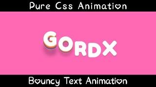 Pure Css Text Animation - Step-by-Step Tutorial for Beginners, CSS Animation, Css tutorials, #css