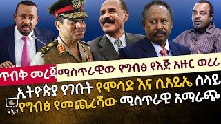 [ጥብቅ መረጃ] ኢትዮጵያ የገቡት የሞሳድ እና የ ሲአይኤ ሰላዮች | ሚስጥራዊው የግብፅ የእጅ አዙር መረራ