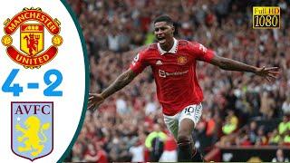 manchester united vs aston villa ||4 -2 || All Gоals & Extеndеd Hіghlіghts --  2022  || EFL CUP